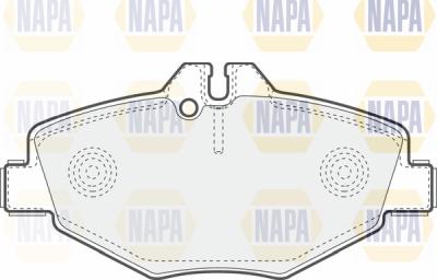 NAPA PBP7150 - Brake Pad Set, disc brake autospares.lv