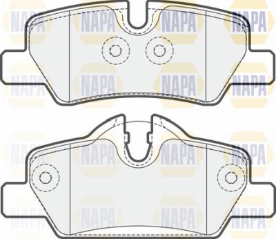 NAPA PBP7357 - Brake Pad Set, disc brake autospares.lv