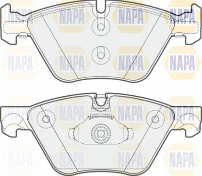 NAPA PBP7331 - Brake Pad Set, disc brake autospares.lv