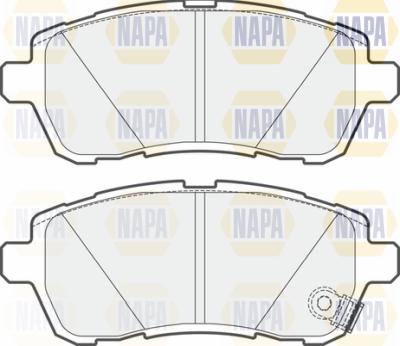 NAPA PBP7370 - Brake Pad Set, disc brake autospares.lv