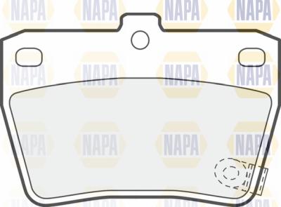 NAPA PBP7252 - Brake Pad Set, disc brake autospares.lv