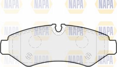 NAPA PBP7746 - Brake Pad Set, disc brake autospares.lv