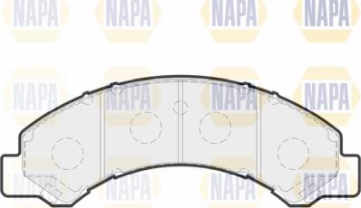 NAPA PBP7730 - Brake Pad Set, disc brake autospares.lv