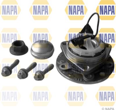 NAPA PWB1067 - Wheel hub, bearing Kit autospares.lv