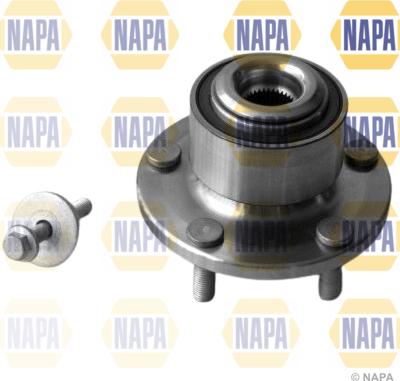 NAPA PWB1158 - Wheel hub, bearing Kit autospares.lv