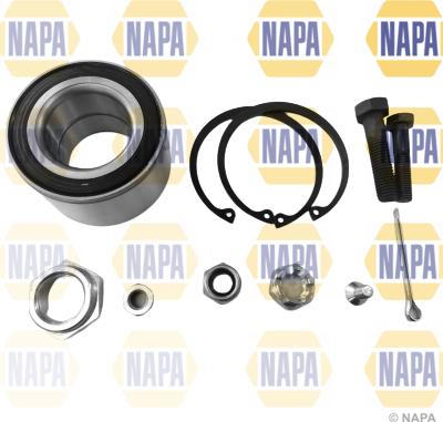 NAPA PWB1115 - Wheel hub, bearing Kit autospares.lv