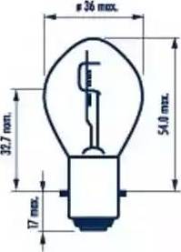 Narva 49531 - Bulb, spotlight autospares.lv