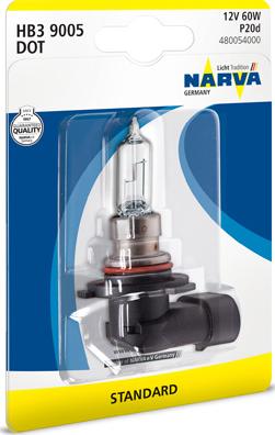 Narva 480054000 - Bulb, spotlight autospares.lv
