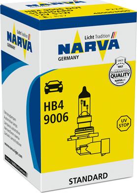 Narva 480063000 - Bulb, spotlight autospares.lv