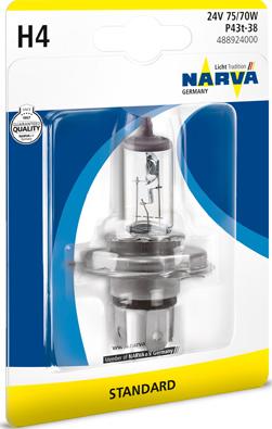 Narva 488924000 - Bulb, spotlight autospares.lv
