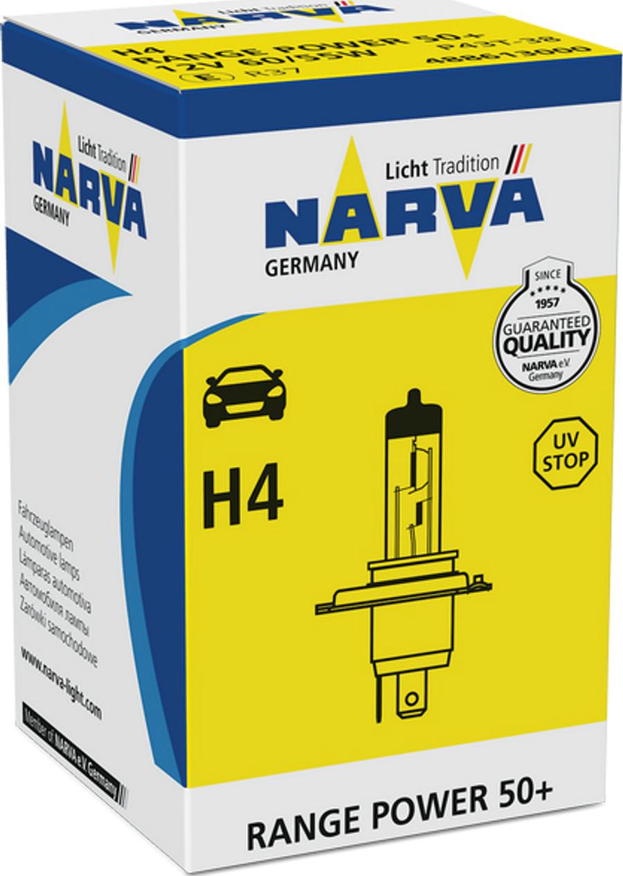 Narva 48861RP50 - Bulb, fog light autospares.lv