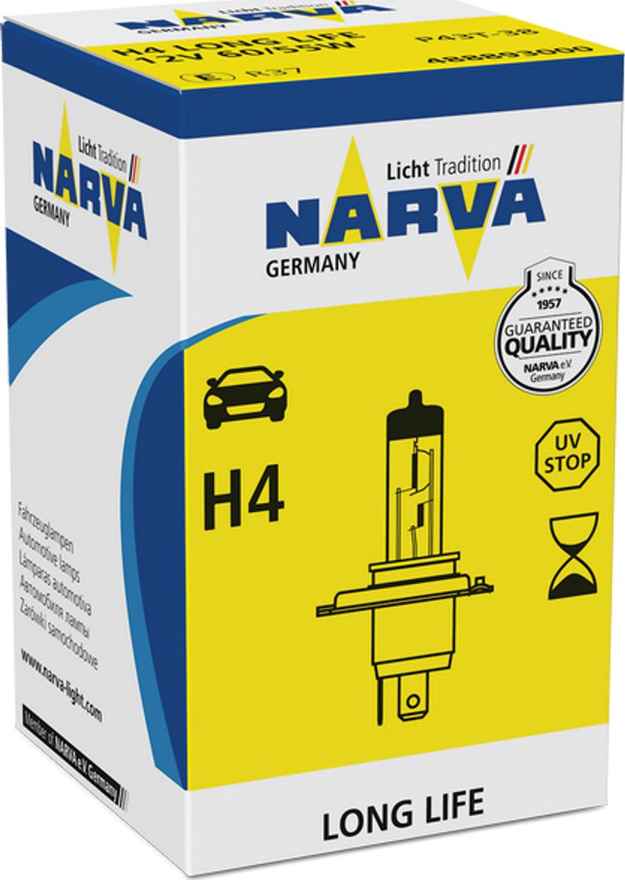 Narva 48889LL - Bulb, fog light autospares.lv