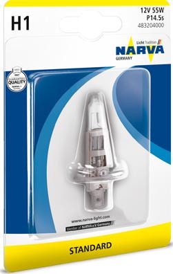 Narva 483204000 - Bulb, spotlight autospares.lv