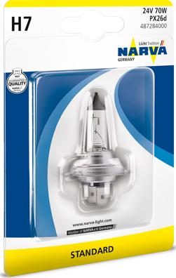 Narva 487284000 - Bulb, spotlight autospares.lv