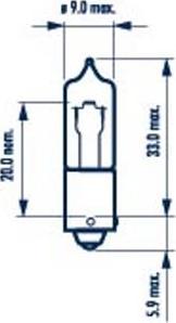 Narva 681913000 - Bulb, indicator autospares.lv