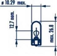 Narva 171693000 - Bulb, indicator autospares.lv