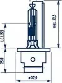 Narva 84006 - Bulb, spotlight autospares.lv