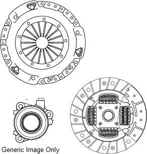 National CK9199 - Clutch Kit autospares.lv