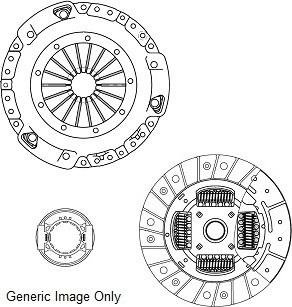 National CK9133 - Clutch Kit autospares.lv