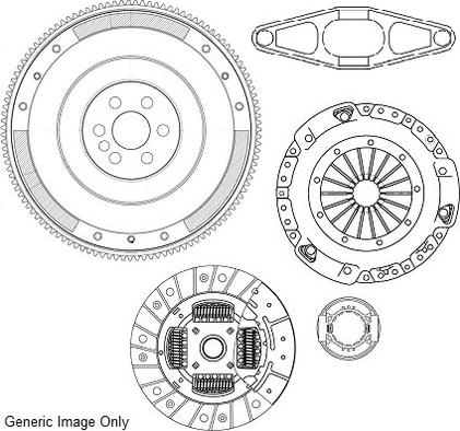 National CK9928F - Conversion Set, clutch autospares.lv