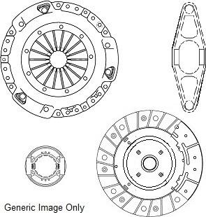 NATIONAL CK10417 - Clutch Kit autospares.lv