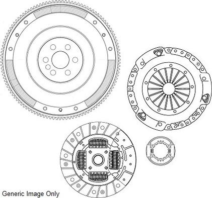 National CK10040F - Conversion Set, clutch autospares.lv