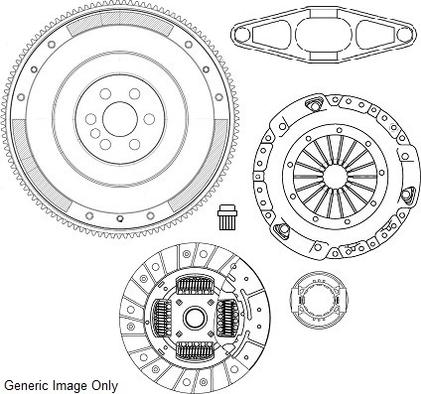 National CK10256F - Conversion Set, clutch autospares.lv