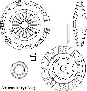 National CK10378 - Clutch Kit autospares.lv