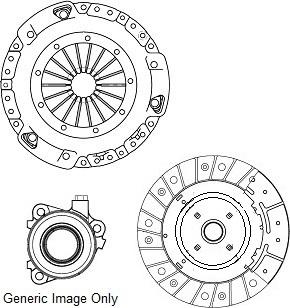 National CK10042-54 - Clutch Kit autospares.lv