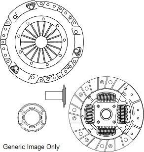 National CK10115S - Clutch Kit autospares.lv