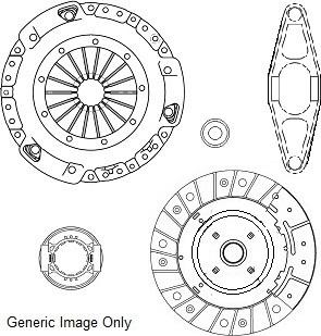 National CK10335 - Clutch Kit autospares.lv