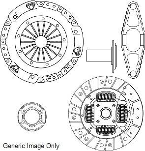 National CK10252 - Clutch Kit autospares.lv