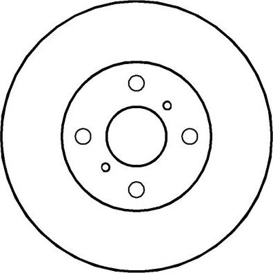 NATIONAL NBD995 - Brake Disc autospares.lv