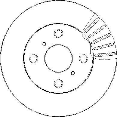 Rotinger RT 1355 T5 - Brake Disc autospares.lv