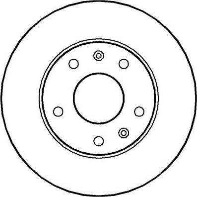 NATIONAL NBD947 - Brake Disc autospares.lv