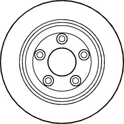 MOPROD MBD5225 - Brake Disc autospares.lv