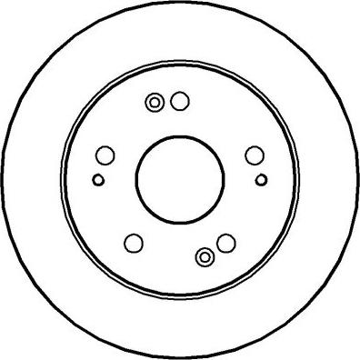 Juratek HON139 - Brake Disc autospares.lv