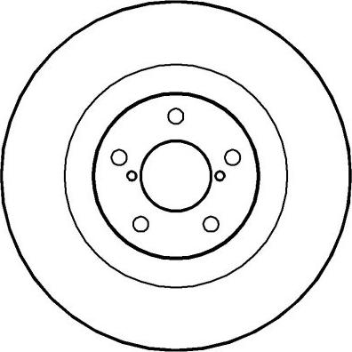 National NBD964 - Brake Disc autospares.lv