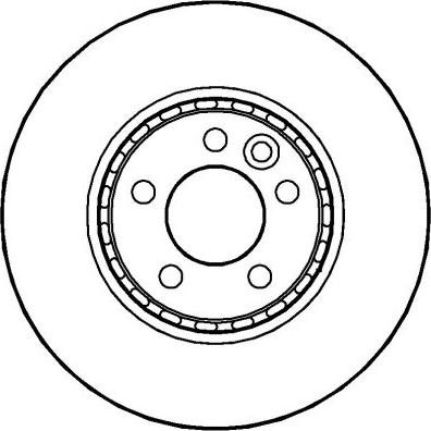 Delphi BG3503C - Brake Disc autospares.lv