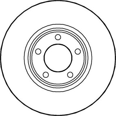 National NBD909 - Brake Disc autospares.lv