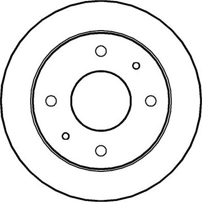 NATIONAL NBD984 - Brake Disc autospares.lv