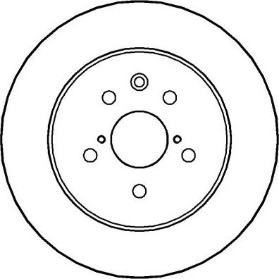 NATIONAL NBD985 - Brake Disc autospares.lv