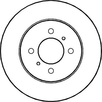 Delphi BG3612 - Brake Disc autospares.lv