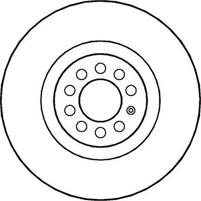 BENDIX 562132 B - Brake Disc autospares.lv