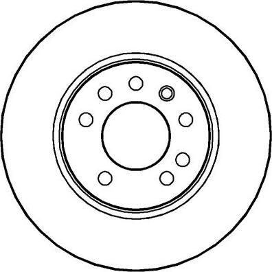 National NBD499 - Brake Disc autospares.lv