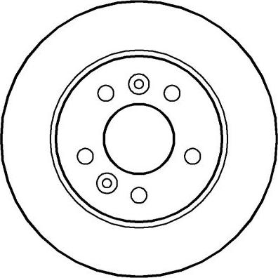 National NBD496 - Brake Disc autospares.lv