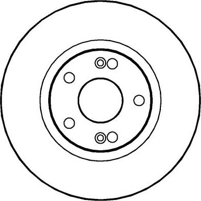 VEGAZ VL757 - Brake Disc autospares.lv