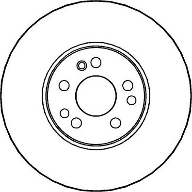 National NBD404 - Brake Disc autospares.lv