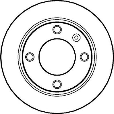 National NBD488 - Brake Disc autospares.lv