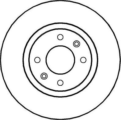 National NBD487 - Brake Disc autospares.lv